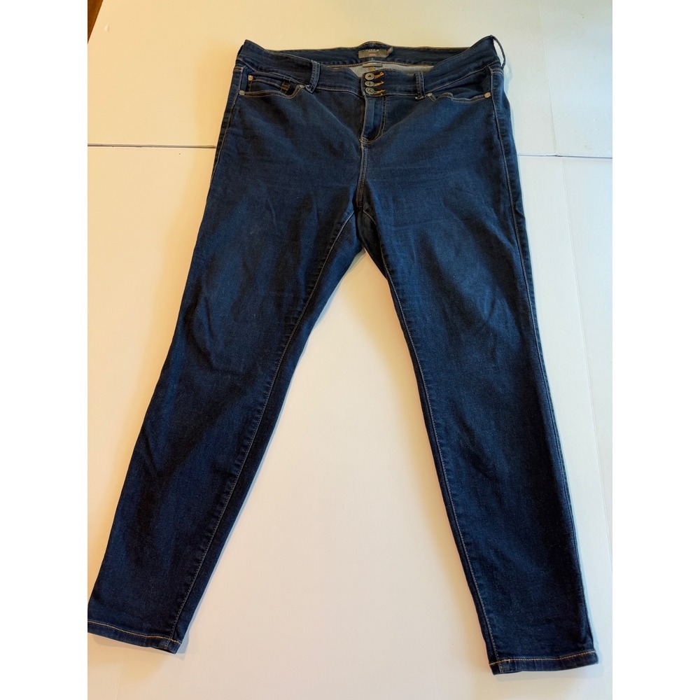 Torrid Super Soft Jegging Dark Wash High Rise Skinny Jeans Womens‎ 18R Denim